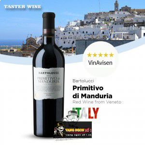 Rượu Vang Ý Bartolucci Primitivo Di Manduria uống ngon bn2